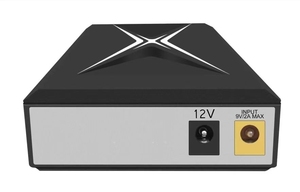 Mini DC UPS 10400mAh Baterías de litio Tiempo de respaldo prolongado Cargadores de batería Entrada de 12V Cámaras de salida de 24V Pantalla LED en enchufe - Product Image 5