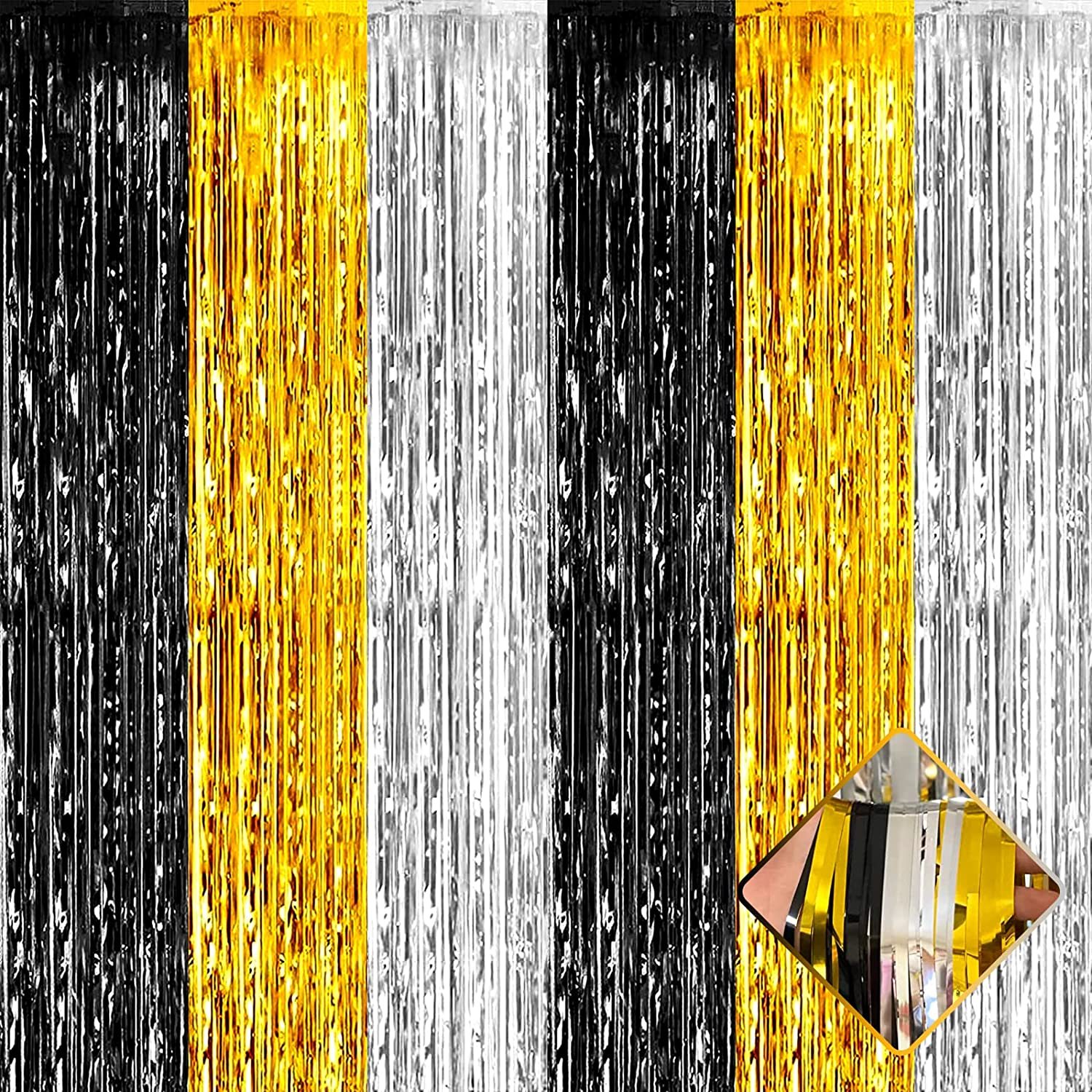 silver+black+gold