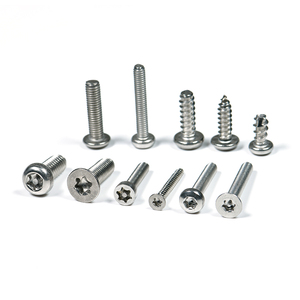 <strong>M6</strong> X 1.0 X <strong>12mm</strong> Security Machine <strong>Screw</strong> Button Torx Pin Head Torx with Pin Button Head Security <strong>Screws</strong> - Product Image 5
