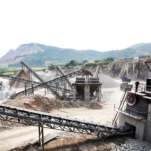 Máquina trituradora de pedra basalto condicionado