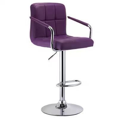 High with armrests-purple