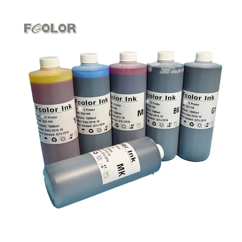 Hp T1120 T2300 T1300 보충물 잉크 카트리지 72 # 를 위한 직업 도형기 염료 잉크