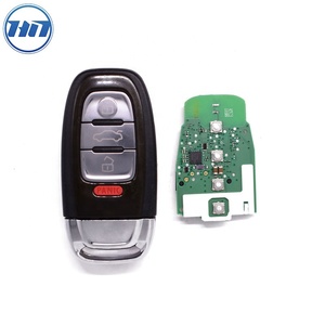 A6 A7 A8 orijinal araba anahtarı 8K0959754B 3 + 1 düğmeler anahtarsız akıllı uzaktan anahtar FCCID IYZFBSB802 - Product Image 4