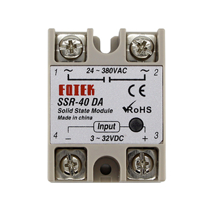SSR-10DA SSR-25DA SSR-40DA 10A 25A 40A Solid State Relay <strong>Module</strong> 3-32V <strong>Input</strong> DC 24-380V AC <strong>Output</strong> solid state relay - Product Image 3