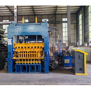 YJ High Density <strong>Interlocking</strong> Paver Brick Cement <strong>Block</strong> Maker Machine QT15-15 Hollow Concrete <strong>Block</strong> Brick Making Machine Automatic - Product Image 6