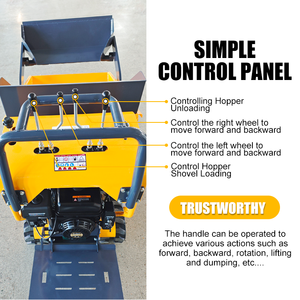 מיני רצועה 500 ק "ג 300 ק" ג מיני אשפה משאית דיזל - Product Image 4