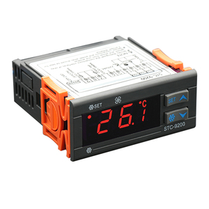 Controlador de temperatura con función de alarma de ventilador de descongelación de refrigeración y herramienta de instrumento de dos sensores para herramienta industrial - Product Image 1