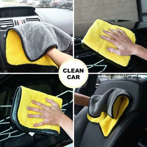 High Quality Double Sided Microfiber Cleaning <strong>Towel</strong> 40*60 Quick Dry Two-in-One Car Kitchen Washing <strong>Towel</strong> Made of Polyester - Product Image 4