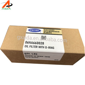 חלקי מנשא מקוריים מדחס קירור חדש 06NA660028 מסנן שמן