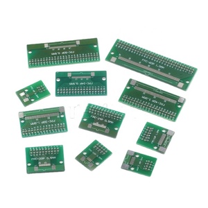 Ffc/FPC Adapter Board để trực tiếp cắm 1.0mm Cáp PCB chế tạo tấm Hàn 2.54mm thẳng kết nối - Product Image 1