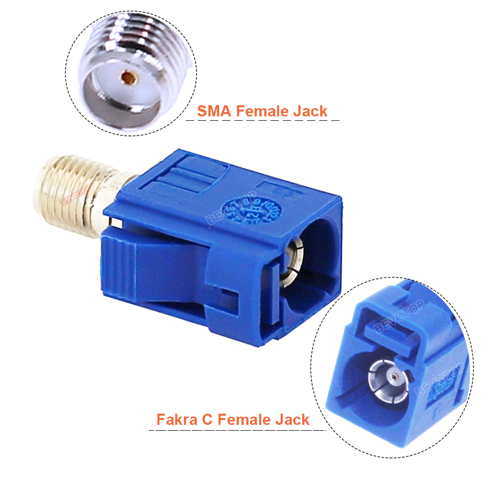 SMA F to Fakra C F