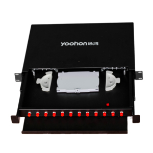 ODF Patch Panel Montado en Rack Tipo Deslizante 1u 12 Port Fiber Patch Panel FC Upc Quad Totalmente Cargado 96 Core ODF - Product Image 1
