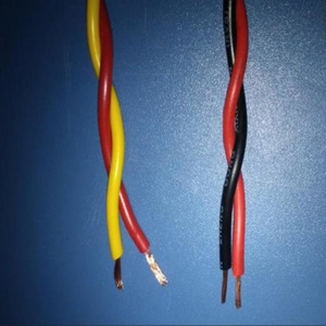 RVS2X0.75mm2 2X1.5mm2 2X2.5mm 2 elektrik teli PVC elektronik tel 300V siyah ve kırmızı - Product Image 6