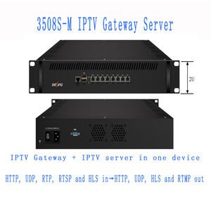 IPTV Gateway Live TV Server <strong>IP</strong> Protocol Converter Udp Rtp Multicast to Unicast Hls Http RTSP RTP to Udp - Product Image 2