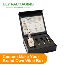 Custom <strong>Cardboard</strong> Wine <strong>Box</strong> <strong>750ml</strong> 1000ml 3 Bottle Wine Packaging Boxes Wine Gift <strong>Box</strong> with Handle - Product Image 5