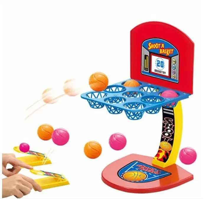 Crianças jogar educacional jogo interior, jogo de mesa mini, jogo de basquete, tiro, máquina de brinquedo