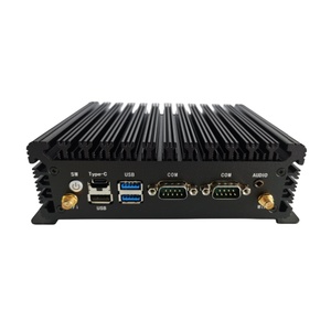 Mini-Industrie-PC 2 * COM 2 * LAN Intel N100 Lüfter loser Computer DDR4-Speicher m.2 SSD-TYPE-C 6 * USB win10/11Linux Industrial Fanless Pc - Product Image 2