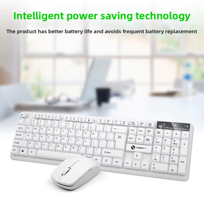 Bán Buôn W200 Bàn Phím Không Dây Và Chuột Thiết Lập Hệ Thống Treo Bàn Phím Cảm Thấy USB Receiver Văn Phòng Kinh Doanh Chìa Khóa Và Chuột - Product Image 6