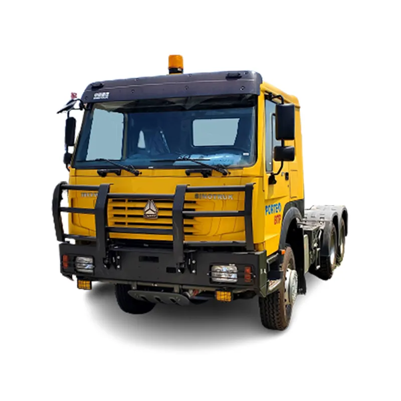 Uesd Sinotruk Howo rimorchio 6x4 10 ruote Sinotruck trazione camion testa trattore per Ethiopia