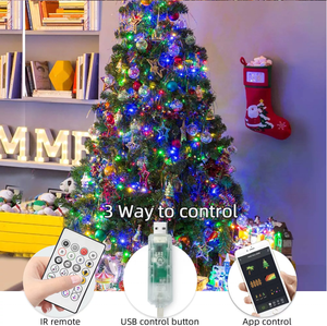Smart RGB Led <strong>String</strong> Lights APP/Control Led Light <strong>Strings</strong> 5M Wedding Light - Product Image 1
