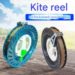 Outdoor Flying Promotional Gift Set Kites Reel Kite <strong>String</strong> Flight Tool Winder <strong>Handle</strong> of the Scroll Wheel Lock Kite Line Wheel - Product Image 3