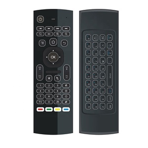 2.4GワイヤレスキーボードMX3バックライトエアマウス6軸ジャイロスコープスマートリモコンAndroidシステム用ボイスリモコン - Product Image 1