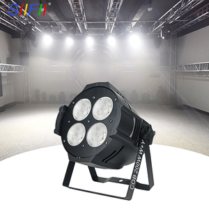 สปอตไลท์ LED 4-in-1 4ตา2-in-1สปอตไลท์สีขาวนวล/เย็นพร้อมระบบควบคุมเสียงสำหรับงานปาร์ตี้เวที KTV - Product Image 1
