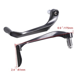 CNC Machining 22mm 7/8'' Universal Motorcycle Handguards <strong>Handlebar</strong> Ends Brake Clutch Levers Protector - Product Image 1