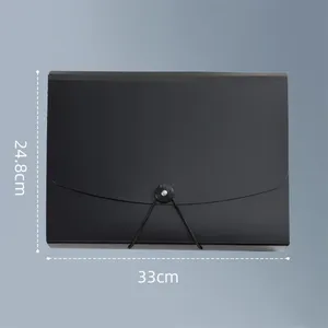 A4 <strong>File</strong> Paper Folder Large Capacity Waterproof <strong>File</strong> Organizer Certificates Music Score Test Paper Desktop Storage Document - Product Image 6