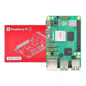 Original Raspberry Pi 5 4GB/8GB RAM BCM2712 procesador 2,4 GHz quad-core 64-bit Arm Cortex-A76 CPU Raspberry Pi 5