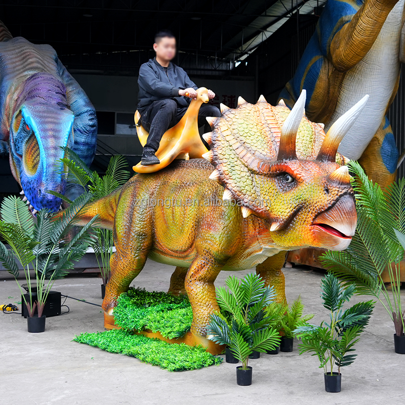 Paseos en Triceratops Marrón