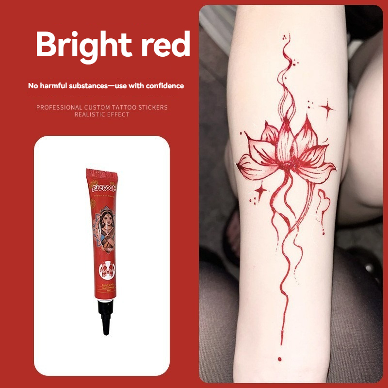 Bright red