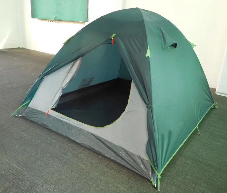 Tente pneumatique automatique pliante portable de luxe Tente de camping allemande chauffée en plein air