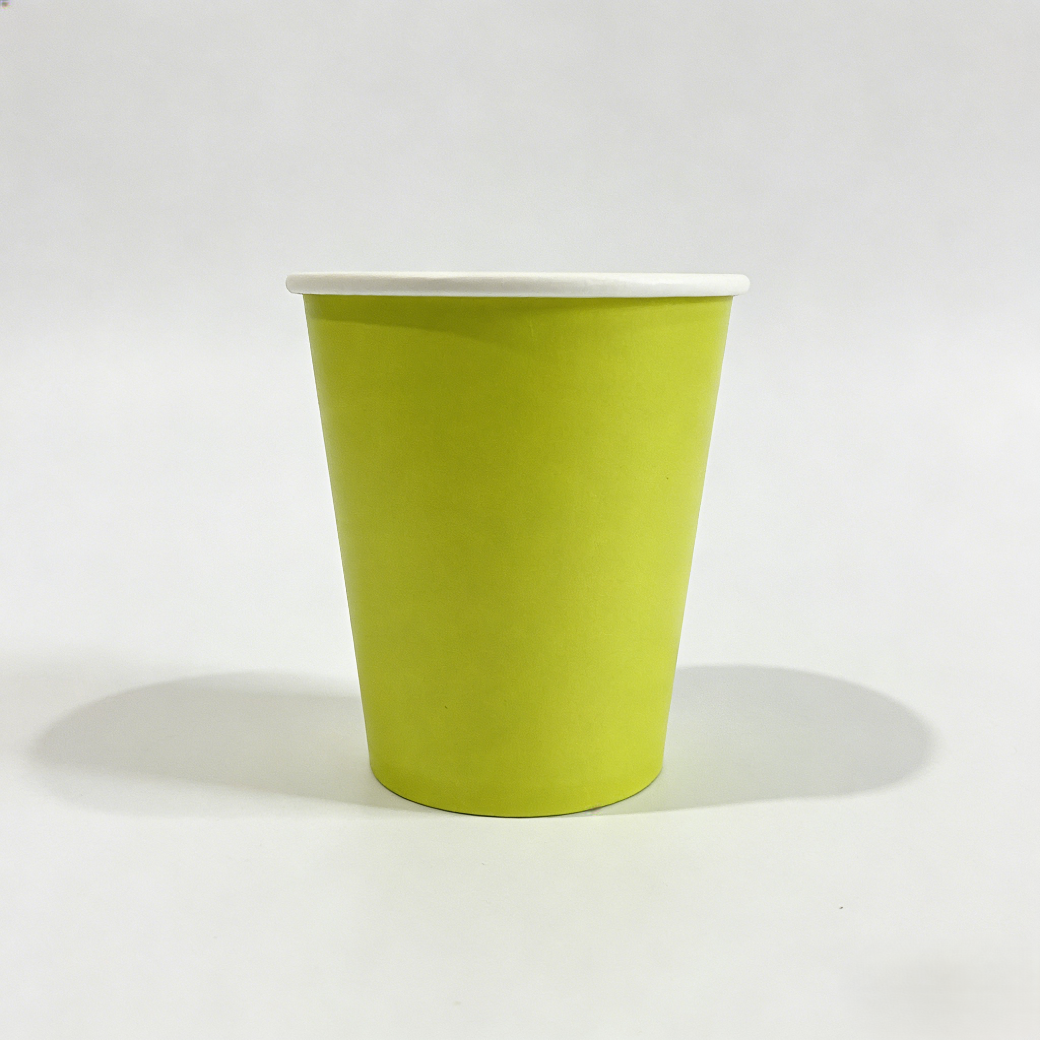 Vaso de papel de 9 oz * 10 unidades * Verde