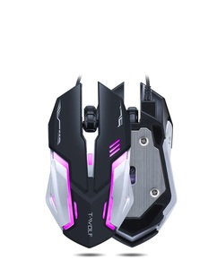 Thunder Wolf V5 Gaming Mouse Suitable for Notebook Desktop Computer Luminous Metal Wired Mouse - Product Image 2