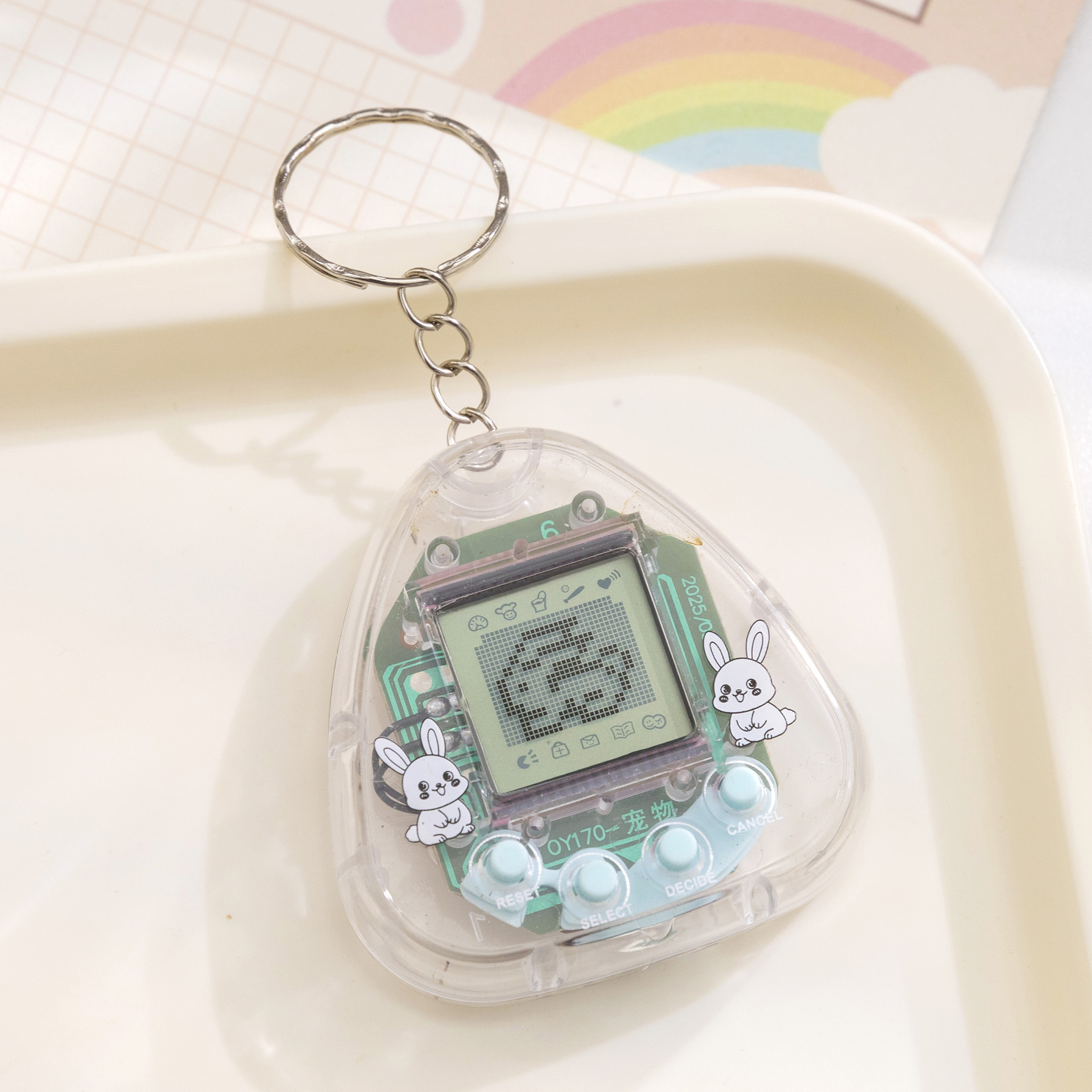 Sac Triangle pour animaux de compagnie, transparent, blanc, opp
