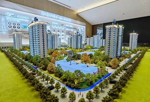 プロの高層住宅3D建築モデルミニチュア建築スケールモデル - Product Image 4