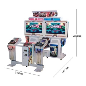 Sikke işletilen ateş oyun makinesi zaman krizi 4 ateşli silah oyun makinesi - Product Image 2