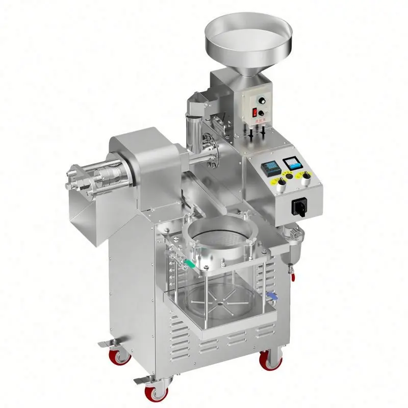 Btma-máquina comercial de extracción de aceite de girasol, prensa de aceite frío para cocina, con filtro combinado