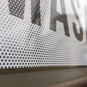 エコ溶剤コントラビジョン片道ビジョンビニールステッカー光沢のあるPVCと車とガラス表面用の紙素材 - Product Image 4