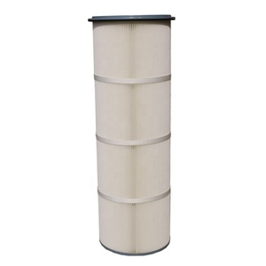 PTFE medya Toner filtre kartuşu toz toplayıcı yıkanabilir yuvarlak toz toplayıcı filtre kartuşu toz toplayıcı kartuş filtre - Product Image 1