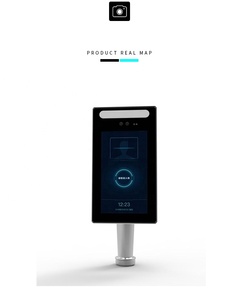 Máquina lectora de reconocimiento facial ID Acceso de reconocimiento facial 3D para asistencia de tiempo y gestión de empleados