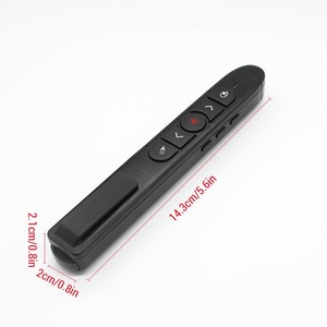 2.4 ricaricabile GHz RF puntatore Laser senza fili Clicker USB PowerPoint presentazione per l'insegnamento riunioni accessori Video - Product Image 6