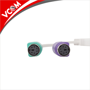 VCOM PS2 USB Splitter dönüştürücü USB 2.0 tip a PS/2 bağlantı kablosu 20cm klavye fare için - Product Image 5