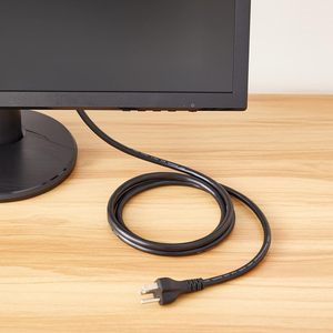 125V 10A 3 Prong AC Power Cord Cable for TV, <strong>Computer</strong>, Printer, Radio, Monitor, Samsung, Dell, Vizio, LG, Asus, Laptop and More - Product Image 4