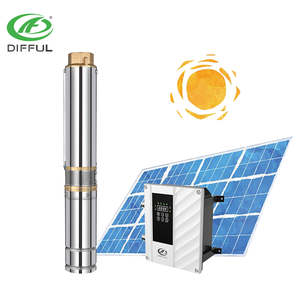 イエメン市場の深井戸灌漑用のDiffulブランドの大流量70 mヘッド3HPソーラーDCウォーターポンプ - Product Image 1