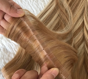Yöntem üzerinde görünmez bant delik atkı boncuk hiçbir zarar tasarım saç uzatma - Product Image 2