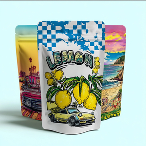 Özel baskılı EVOH-PE plastik torbalar su bazlı mürekkep baskılı su geçirmez kilit fermuarlı poşet ayakta duran torba Zip kilidi ile satılık - Product Image 5