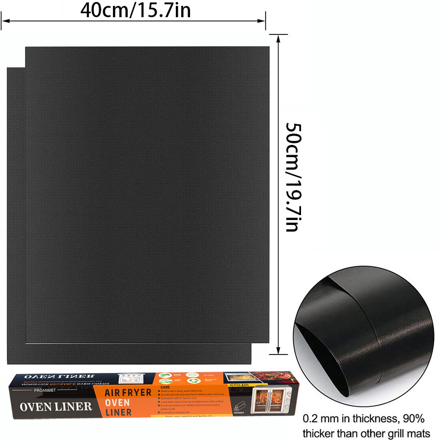 Black 40cm * 50cm (2color box)