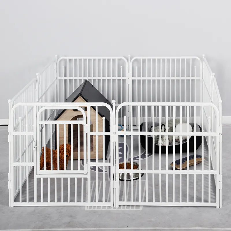 Bon marché Pet Safe In Ground Dog Cat Barrier Iron Fence Kennel